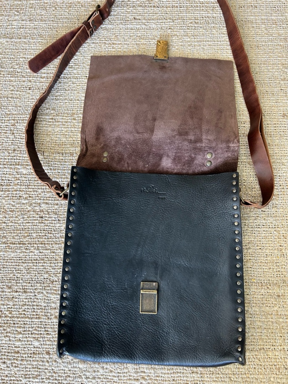 ReBeL designs Unisex Crossbody Messenger Bag Handmade in Brooklyn NY - Picture 13 of 16